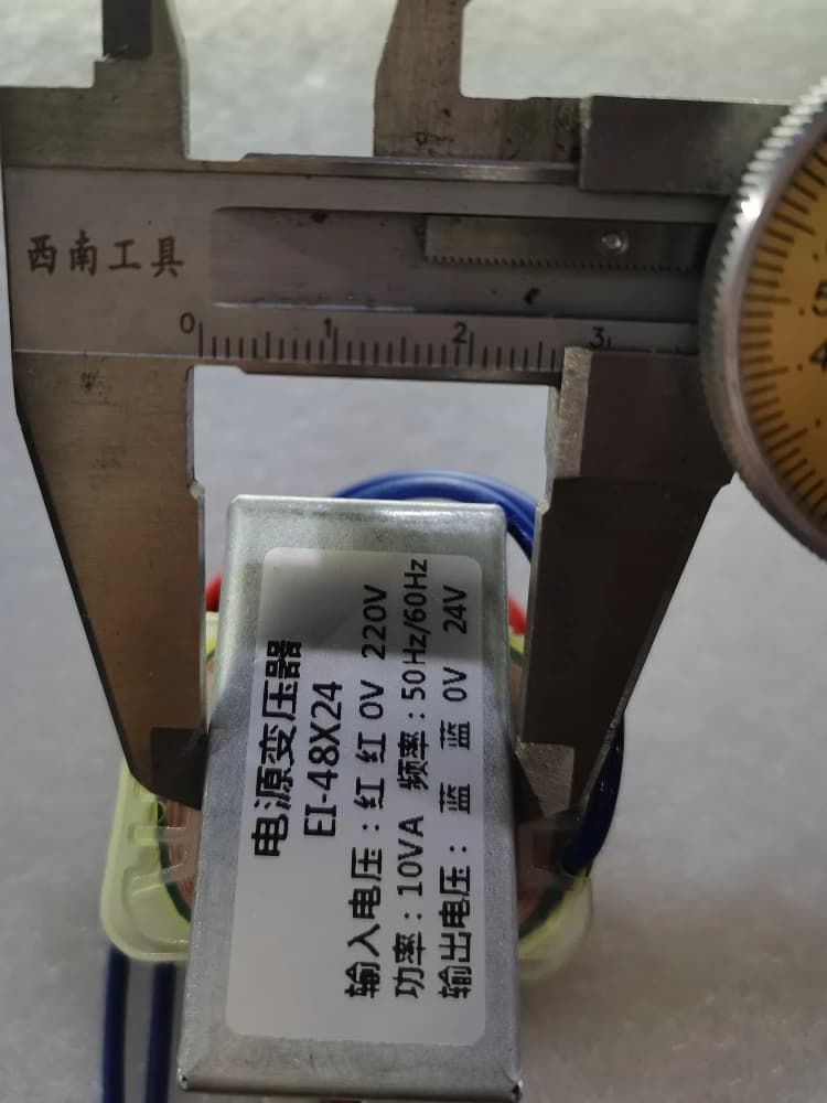 EI66 Piccolo trasformatore di potenza CA singolo e doppio Filo di rame 220 V/380 V/12 V/24 V/36 V/110 V/220