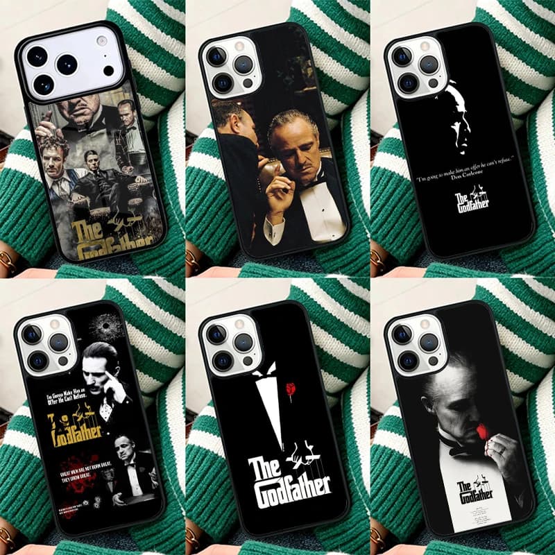 The Godfather Shockproof Phone Case for iPhone 17 Air 16e 15 11 12 14 13 Pro Max Cover Coque