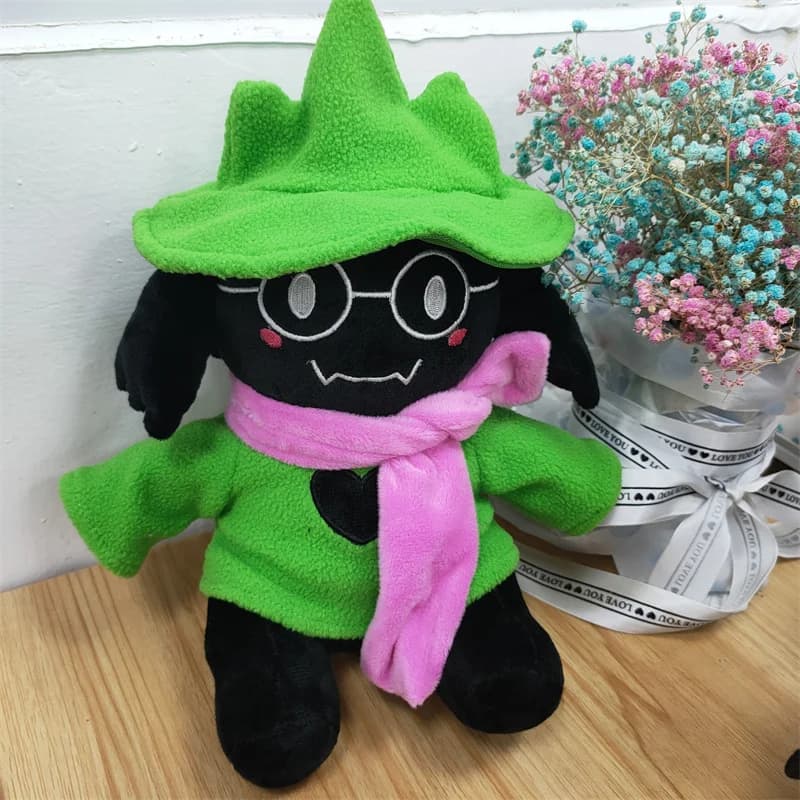 Deltarune Peluche Kawaii Ralsei Lancer Peluche Peluche Figura di cartone animato Animali morbidi Bambola per bambini Regalo per bambini 25 cm