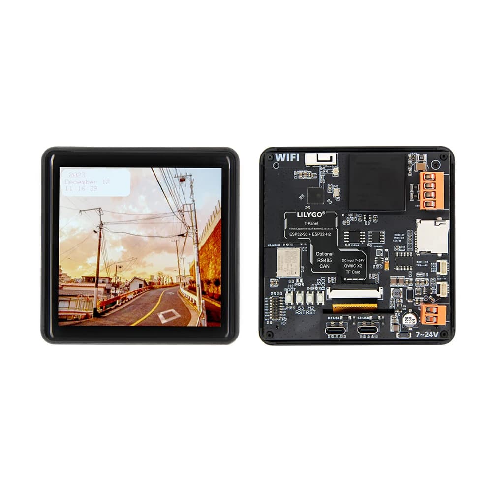 T-Panel-S3 4.0-Inch TFT LCD ESP32-S3 ESP32-H2 Dual MCU Development Board With SPI+RGB Screen WIFI And Bluetooth Module