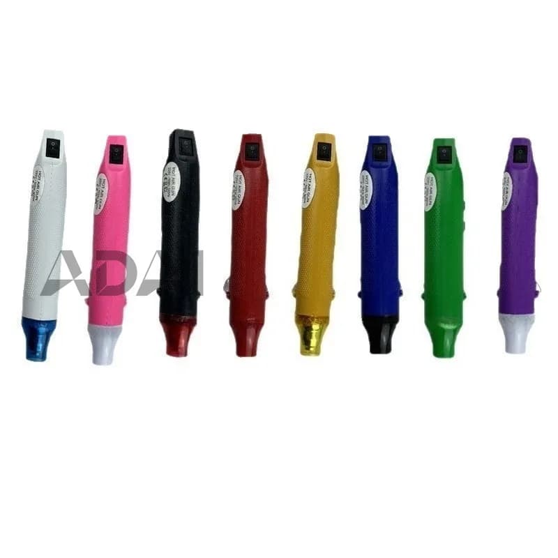 Pistola termica 220V piccola portatile per stampi in gomma, polvere a rilievo, termoretraibile, per applicazioni di termoformatura