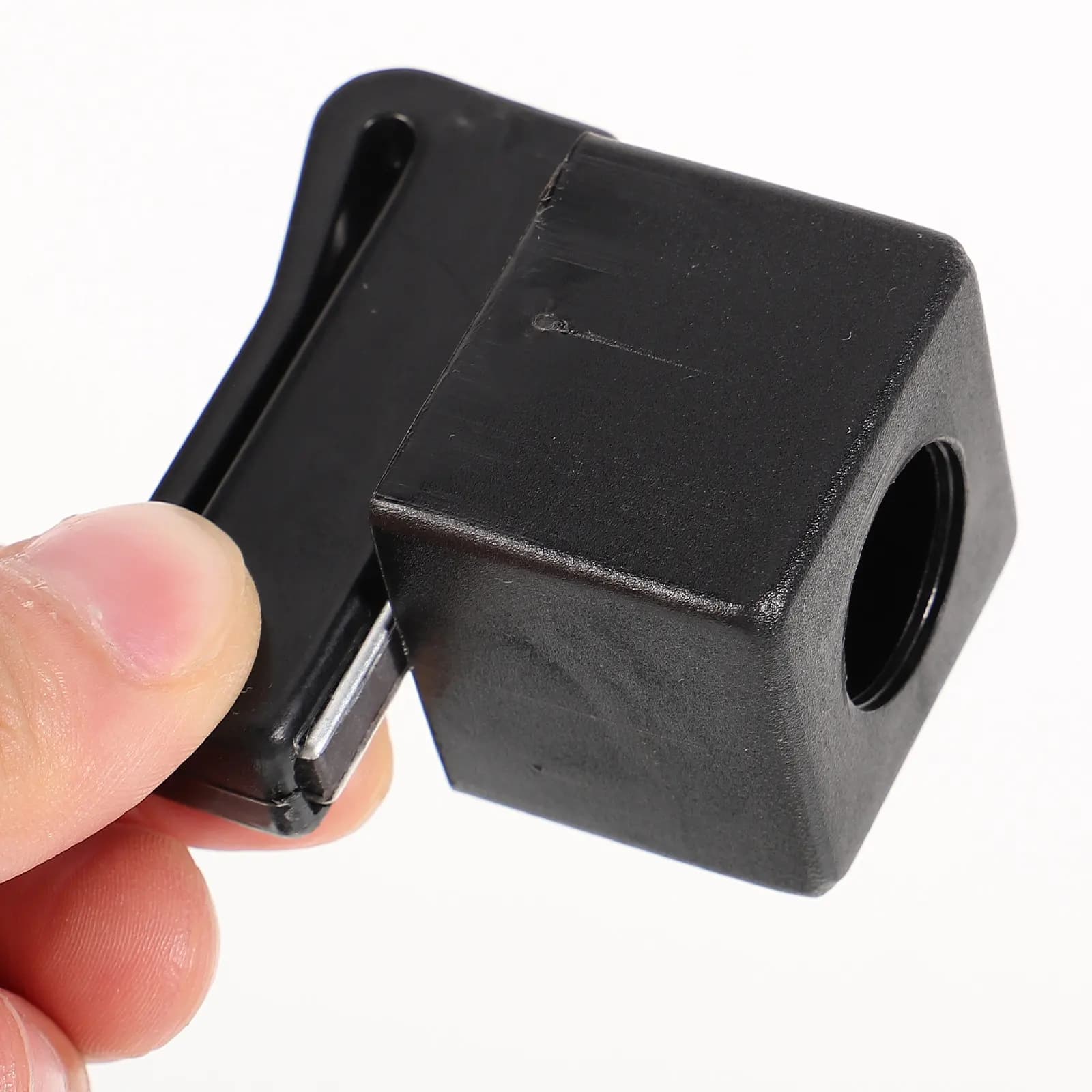 Set Portatile di Supporto per Gesso da Biliardo con Morsetto Magnetico in Plastica, Accessorio per Tavolo da Biliardo