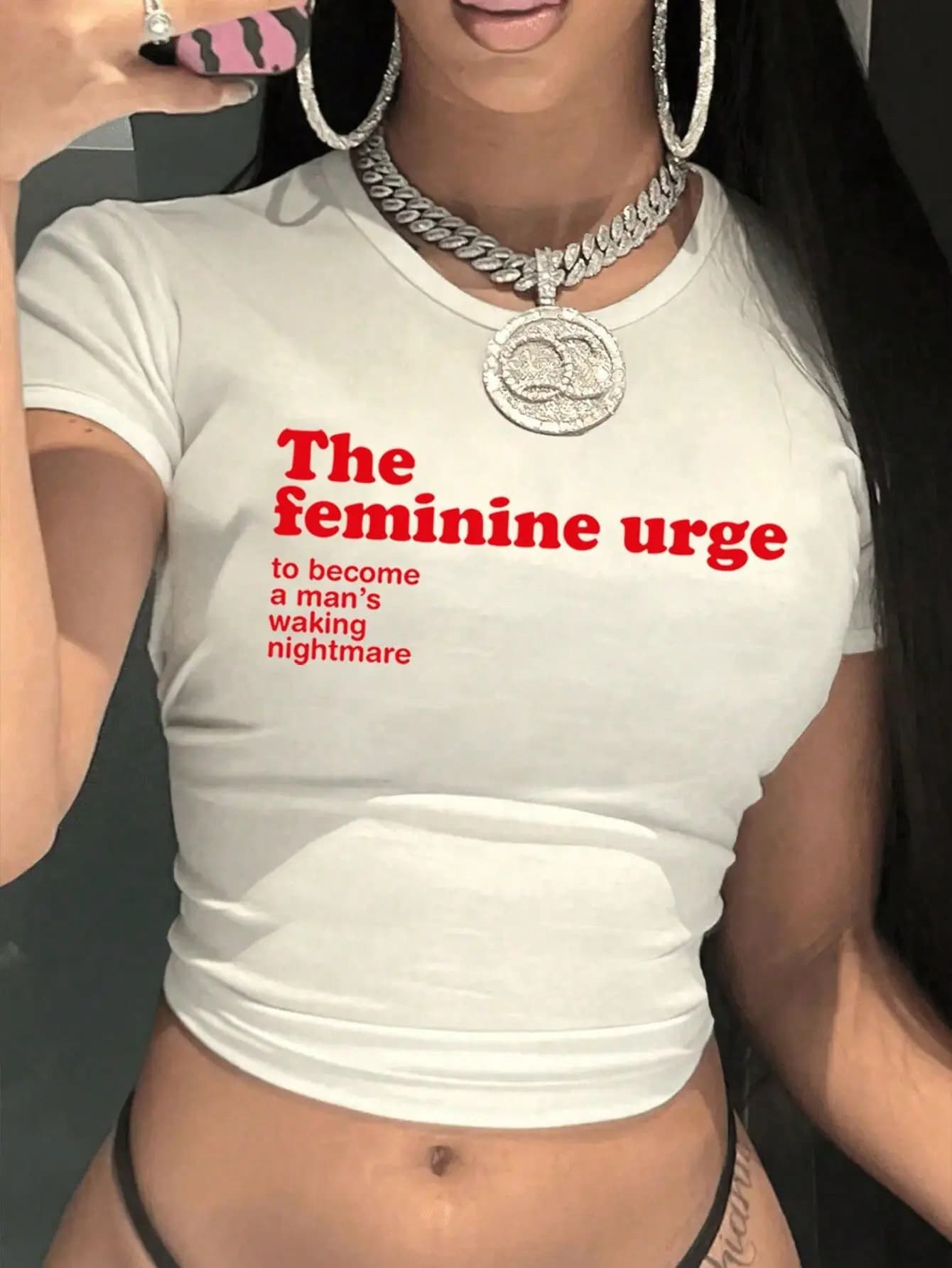 Slogan Print Crop Top T Shirt Women Sexy Slim Fit Short Sleeve Tee Streetwear Y2K Harajuku Aesthetic Summer Blouse