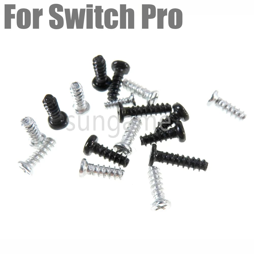 1 set di ricambio per controller kit viti set completo maniglia Switch Pro NS