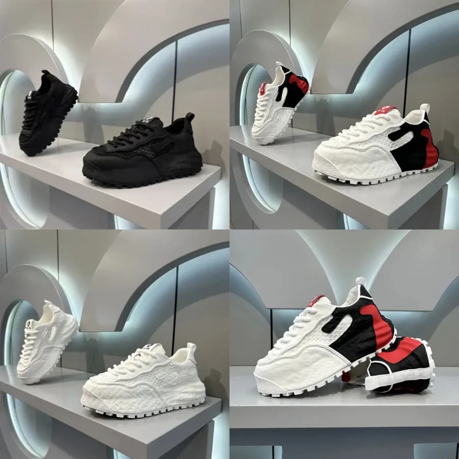 scarpe da uomo estive nuove scarpe estive traspiranti con suola spessa in rete, scarpe da ginnastica con suola coperta antiscivolo e resistenti all'usura, scarpe casual da uomo