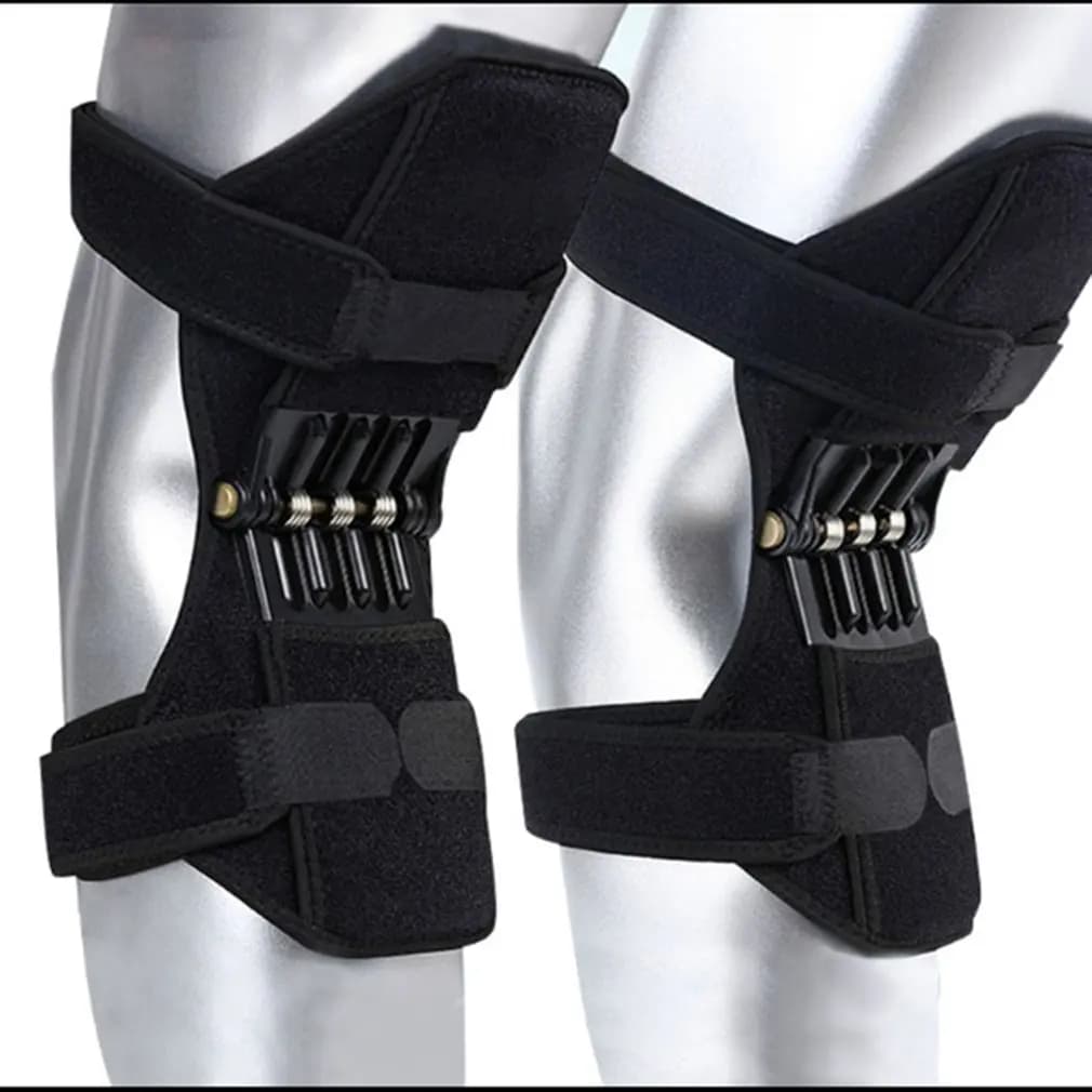 1PC Joint Support Knee Breathable Anti-slip Knee Lifting Booster Knee Lifter Knee Lift for Knee Power Spring Strength Stabilizer Leg Protection