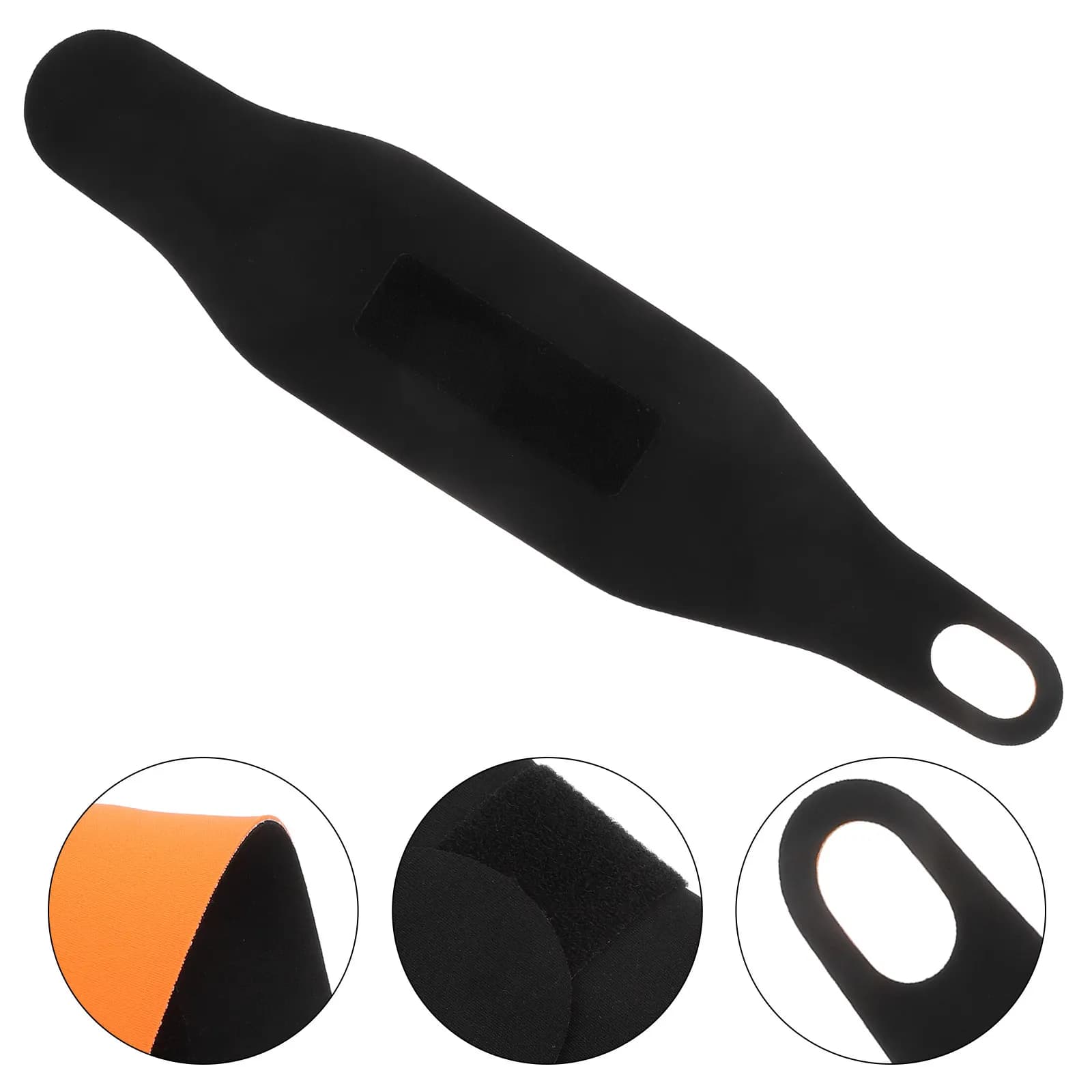 Fascia da Polso Sportiva Sottile Nera per Sindrome del Tunnel Carpale, Tennis, Calcio, Supporto per Polso in Materiale Elastico, Uso Multisport