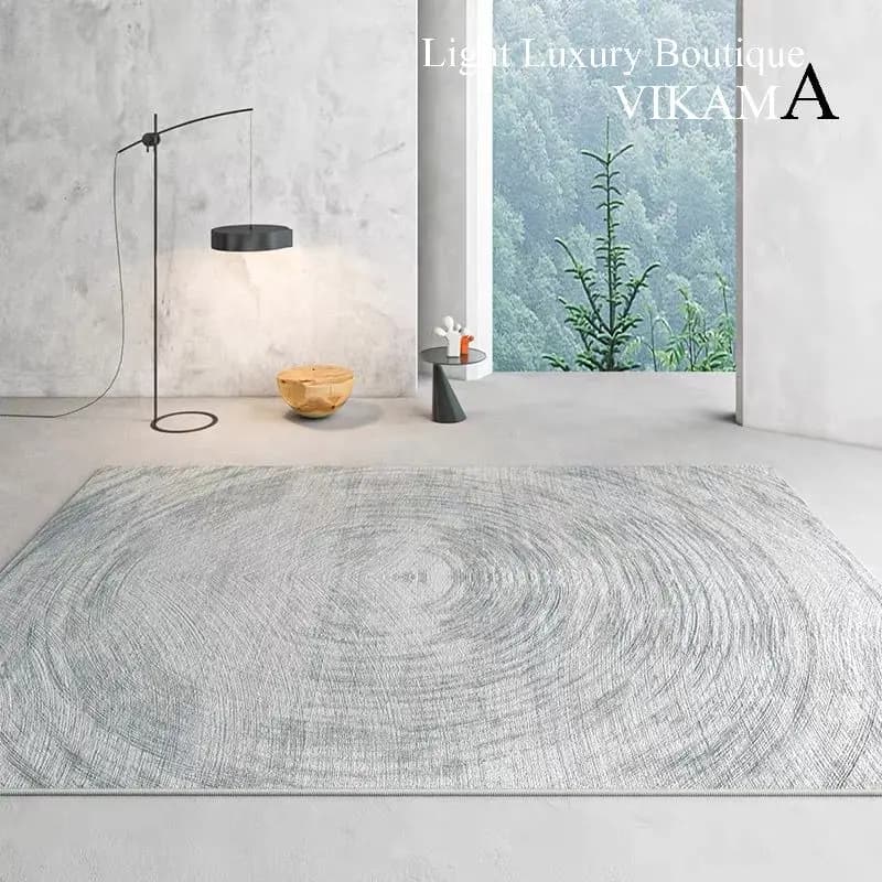 Tappeto Soggiorno Scandinavo Luce Lusso Premium Divano Tavolino Tappetino Moderno Semplice Grigio Camera da letto Tappeto per la casa Grande