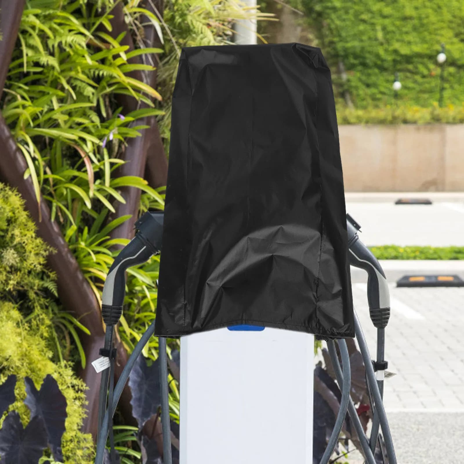 Copertura Impermeabile per Stazione di Ricarica EV da Esterno, Protezione Antipolvere e Anti-UV per Caricabatterie di Veicoli Elettrici