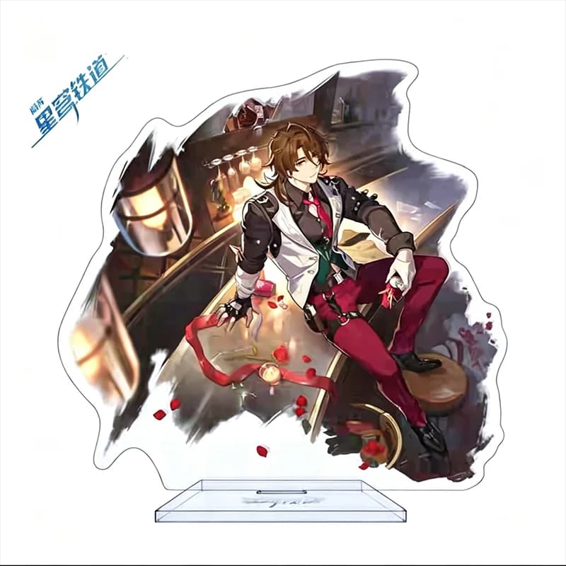 Honkai Star Rail High Definition Acrylic Stand, Anime Otaku Goods Figure Ornament Game Merch | Halloween Themed Festival Goods