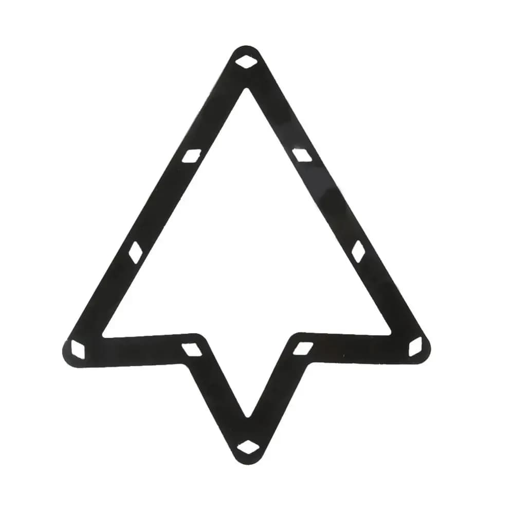 Adesivo Magico Triangolare per Tavolo da Biliardo, Riutilizzabile, Supporto per Stecca da Biliardo, Porta Palle, Foglio per Rack da Biliardo 9/10 Palle