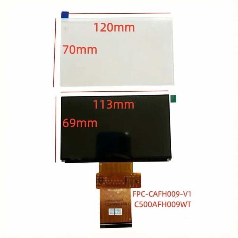 FPC-CAFH009-V1 C500AFH009WT HD LCD Display Screen Polarized thermal insulation glass accessories for projectors