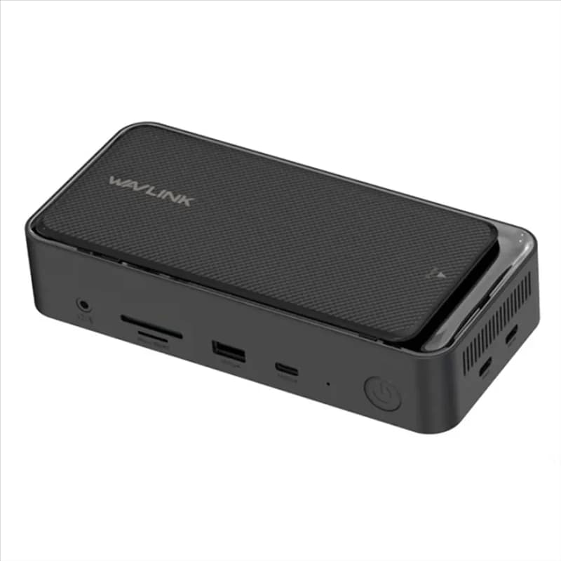 Docking station USB C 13 in 1 Display triplo 4K a 60 Hz Custodia M.2 Pcie/SATA SSD per professionisti e giocatori