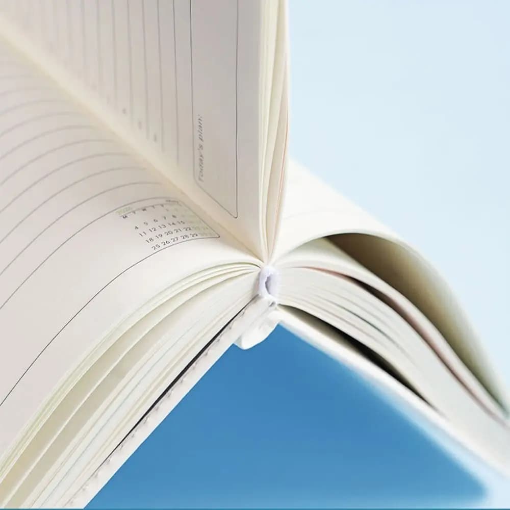 Agenda 2026 in Inglese, Blocco Note per Pianificazione 12 Mesi, Segnalibro 365 Giorni, Taccuino per Efficienza, Carta Spessa Semplice, Planner per Lavoro d'Ufficio