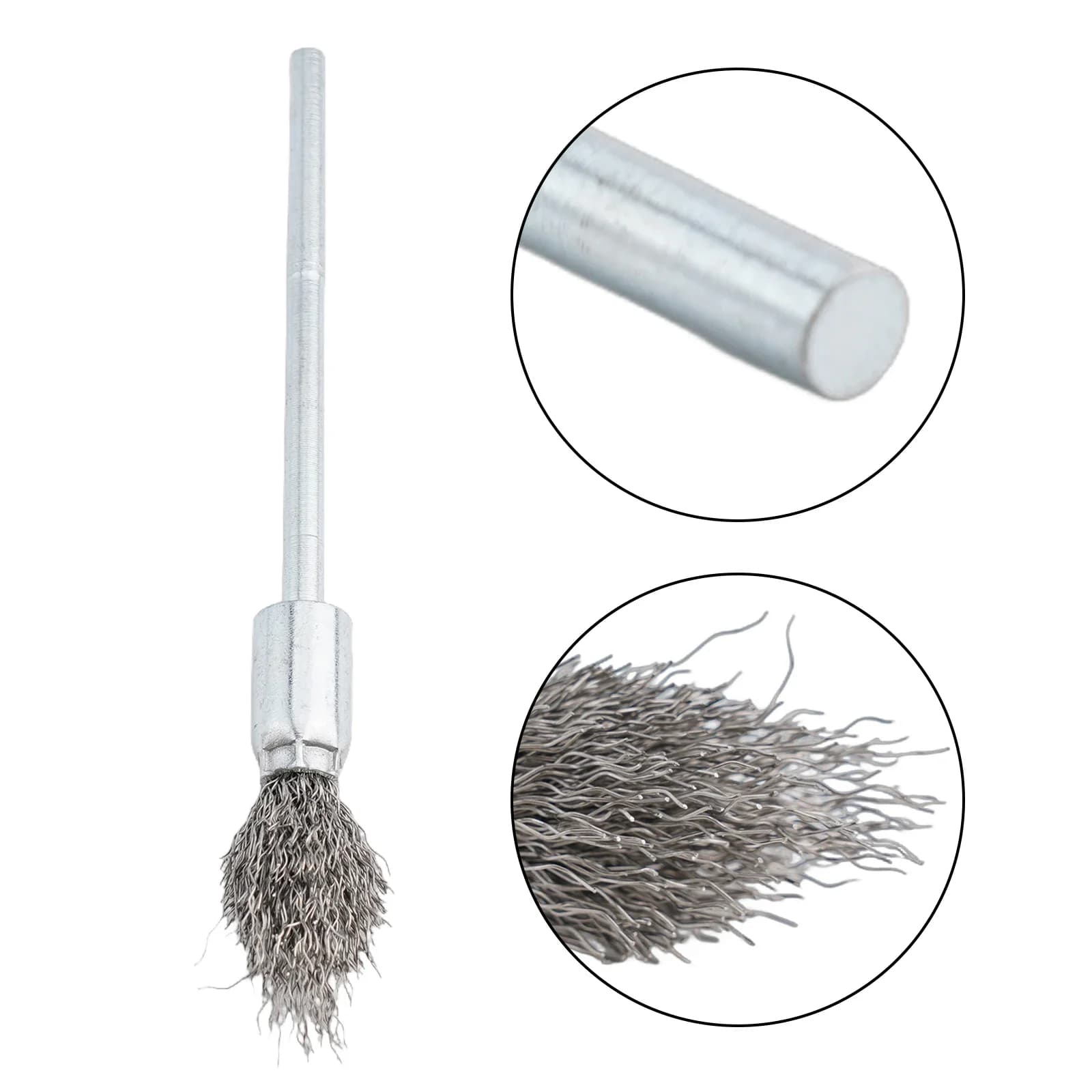 Gamma di applicazioni: Diametro del gambo, ruota abrasiva in filo metallico montata, accessorio per utensili elettrici, facile da usare