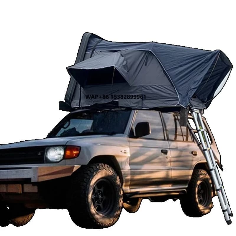 Tenda da Tetto Rigida Leggera per Auto, Prezzo di Fabbrica, Annesso in Alluminio per Campeggio, Facile Installazione, Tenda da Tetto per Veicoli