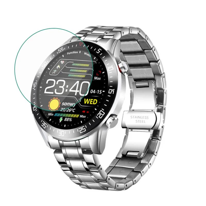 5pcs TPU Soft Clear Protective Film Smartwatch Cover For LIGE New 2021 Smart Watch Men Heart Rate Screen Protector Accessories