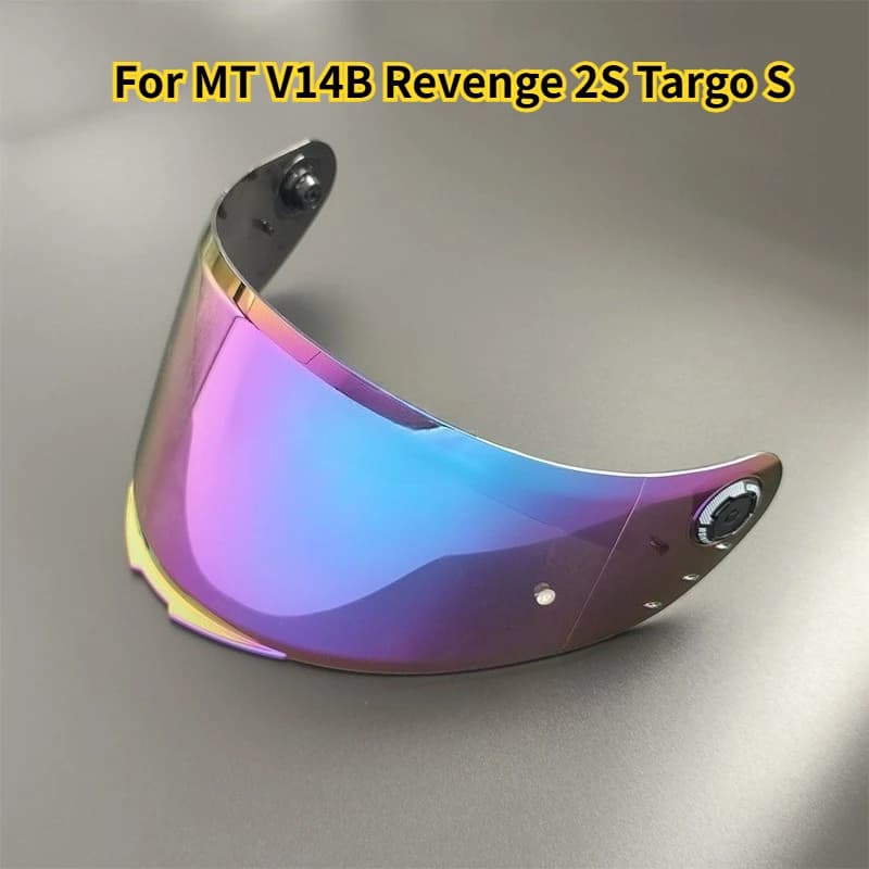 Helmet Visor For MT V14B Revenge 2S Targo S Motorcycle Helmet Replacement Lens Anti-UV PC Shield Moto Accessories
