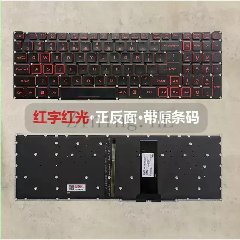 For AU Acer Nitro 5 N20C1 AN515-43/55-50V2/53Q3 AN517-51 N18C4 Keyboard