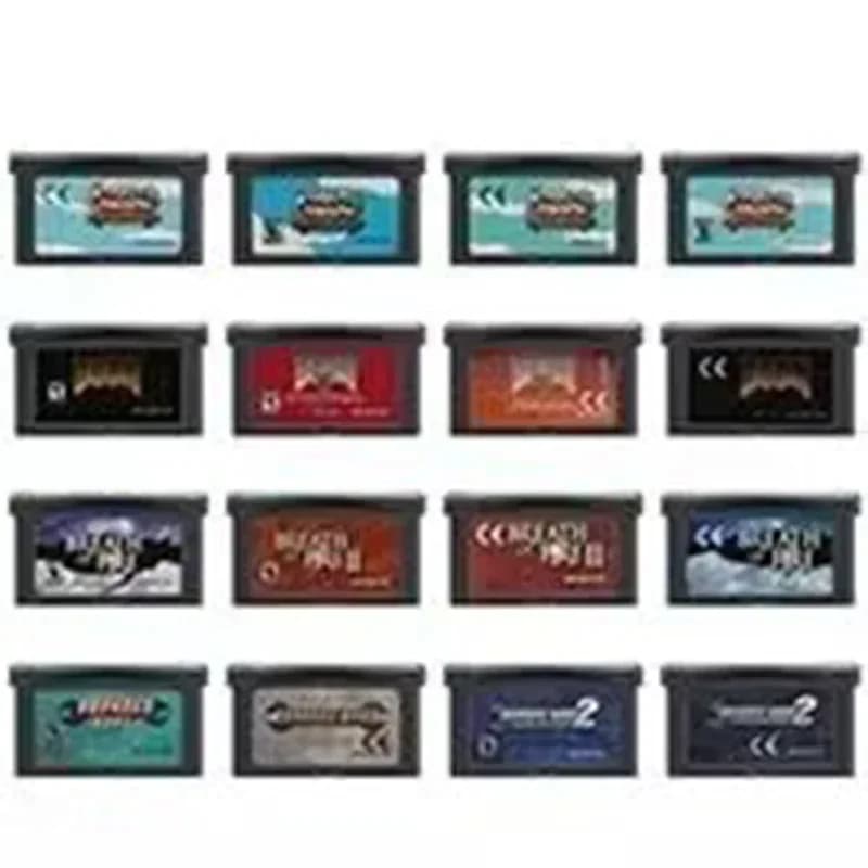 Cartuccia per Console di Videogiochi a 32 Bit, Scheda di Gioco GBA, Advance Wars, Breath of Fire, DOO, Harvest Moon Friends, USA/EUR/UKV per GBA/SP/DS