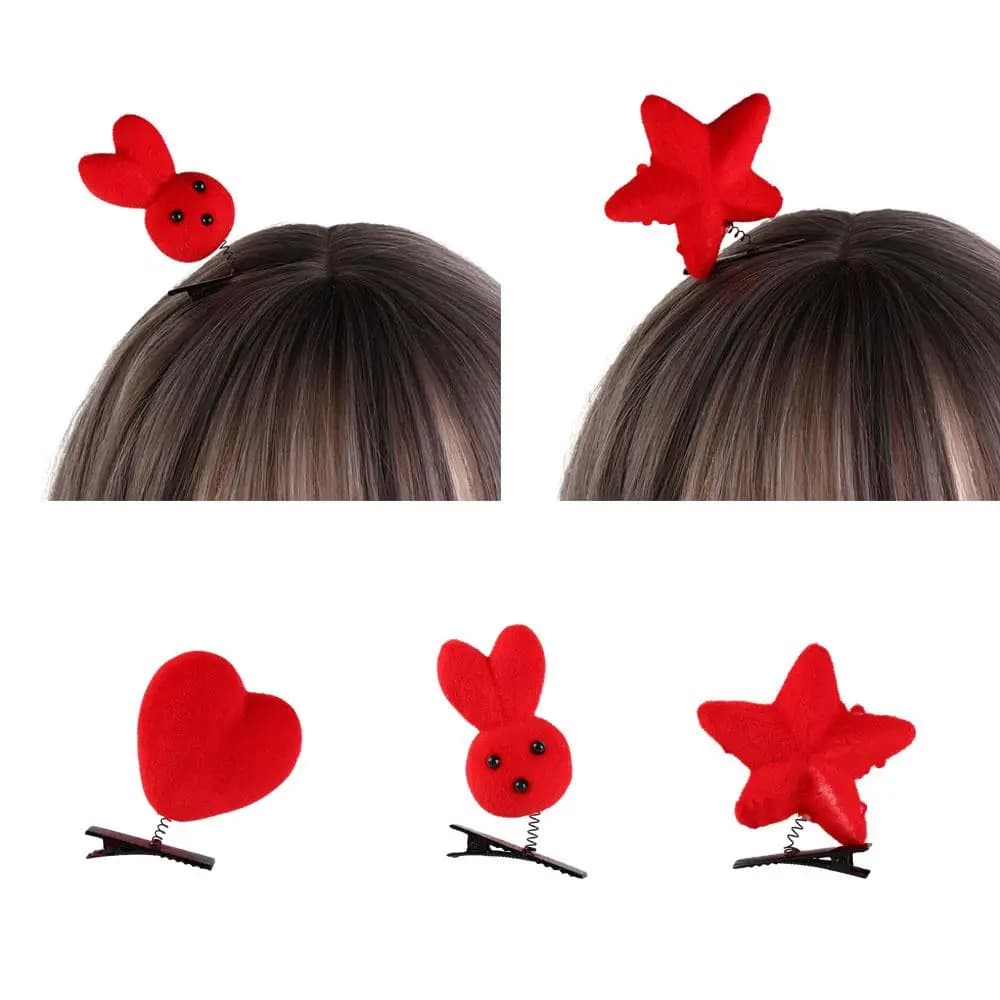 Cute Dog Duck Hair Clip Rabbit Star Chicken Barrettes Hair Accessories Korean Style Party