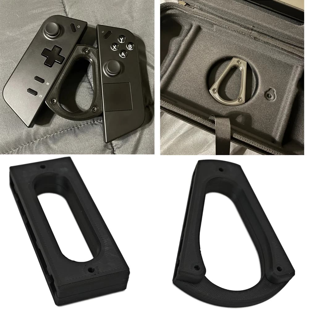 Connettore per Impugnatura per Legion Go, Accessorio per Assemblaggio Hardware di Stampa 3D, Clip di Supporto per Controller di Gioco Legion Go