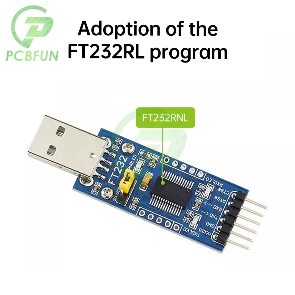 FT232RL FT232 FT232 FTDI USB 3,3 V 5.5 V to TTL for Arduino FT232 USB A TTL 232 Micro USB/Mini/Tipo C/Tipo A USB