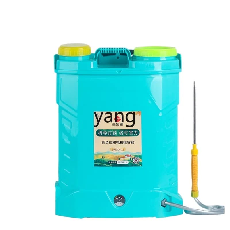 YJQ spruzzatore elettrico a doppio nucleo batteria al litio zaino agricolo spruzzatura a zaino ad alta potenza