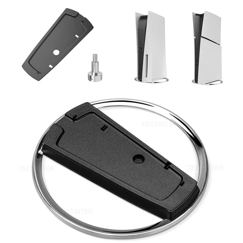 Supporto di raffreddamento verticale in metallo per Playstation PS5/Slim/Pro Console Supporto base staffa antiscivolo per accessori PS5