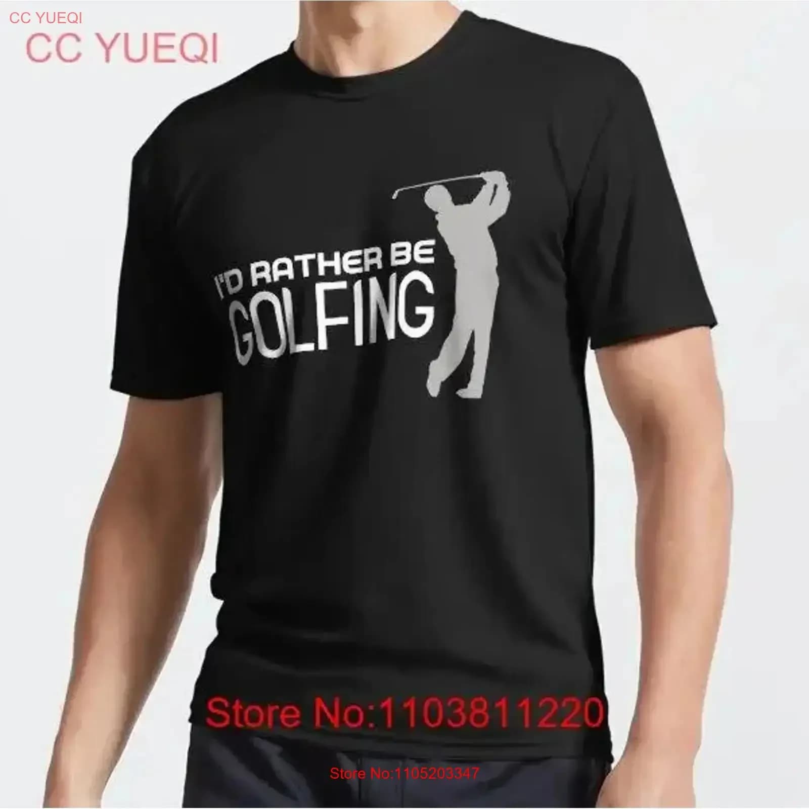 MOST POPULAR I'd Rather Be Golfing Active Best Design Idea T ShirtT Shirt vintage Washed graphic designer clothes Comfortable