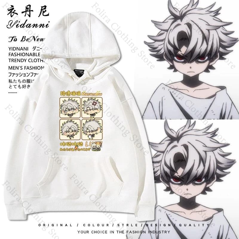 Anime GACHIAKUTA Series Print Hoodie Pullovers Long Sleeve Tops Man Hoodie Women Men's Clothing Autumn Clothes Daily Wear