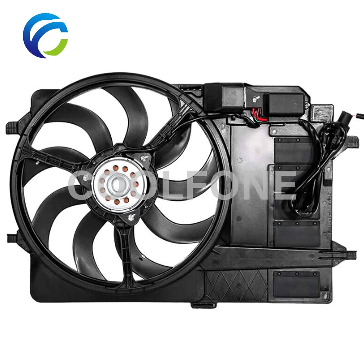 Ventola di raffreddamento elettrica per radiatore ASSY per BMW MINI R53 R50 R52 W10 W11 17117541092 17421475577