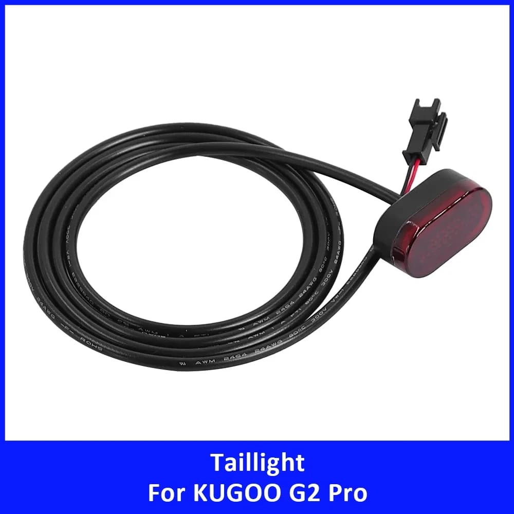 Luce Posteriore per Parafango Posteriore per Monopattino Elettrico KUGOO G2 Pro, Luce di Avvertimento Freno, Ricambio Accessori
