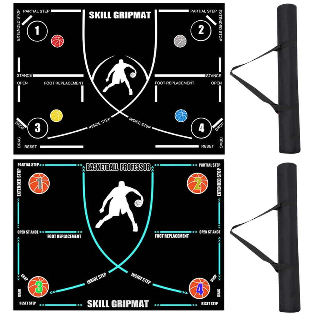 Anti-slip Basketball Training Mat, Dribbling Mat for Young and Adult, Ball Control Training