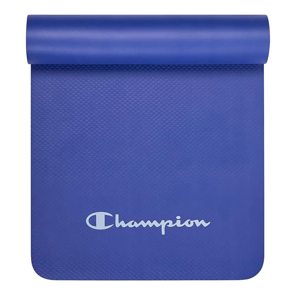 Tappetino per esercizi da 10 mm, tappetino per allenamento imbottito antiscivolo con base testurizzata per yoga, pilates, stretching e allenamento a terra, L