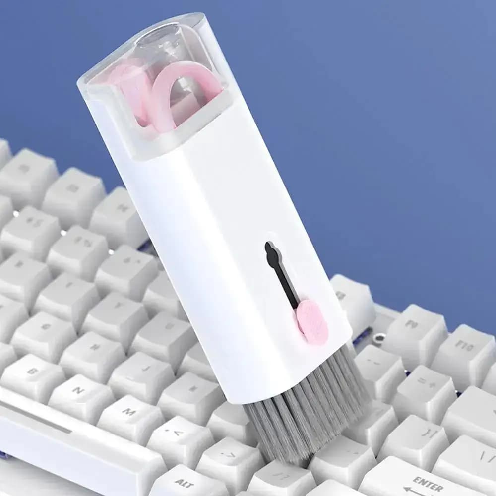 Keyboard cleaning kit 7 in 1 with screen cleaner and dust removal tool for AirPods tablet phone