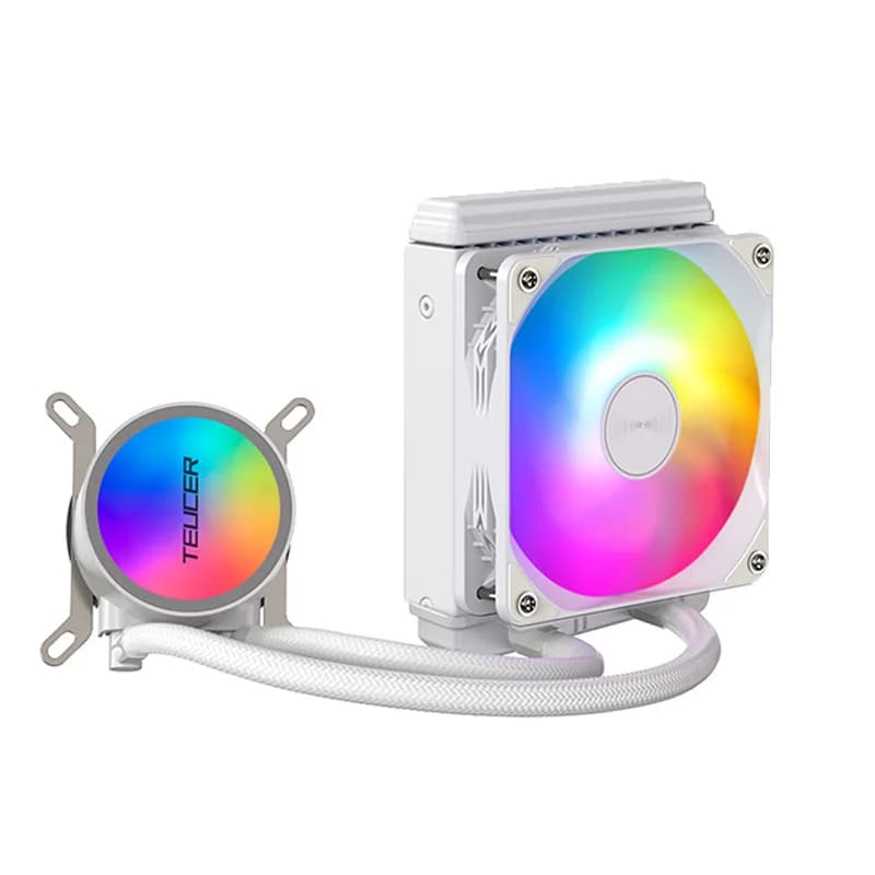 TEUCER AF120 Acqua di Raffreddamento LGA 2011 V3 X99 Scheda Madre CPU di Raffreddamento per Intel 1700 1200 1155 AMD AM4 AM5