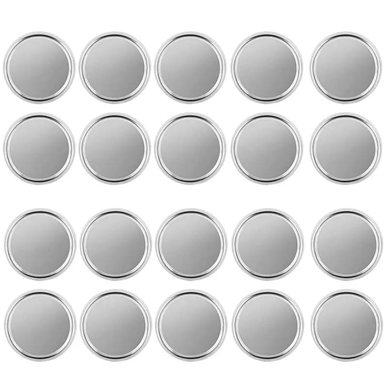 A46M-20 Pezzi di dischi dorati per rilegatura, dischi in plastica per rilegatura di libri, quaderni e agende, scrapbooking