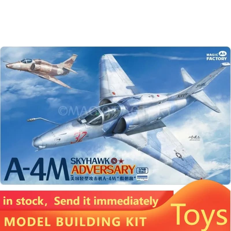 Magic Factory 5005 Kit modello in scala di plastica per aereo 1/48 A-4M Skyhawk "Adversario"