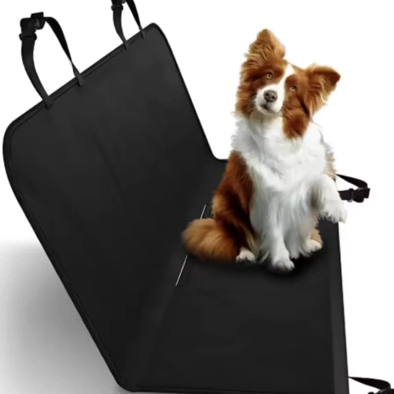 Coprisedile Impermeabile per Cani, Amaca da Viaggio per Animali Domestici, Tappetino Protettivo per Sedile Posteriore, Trasportino di Sicurezza per Cani