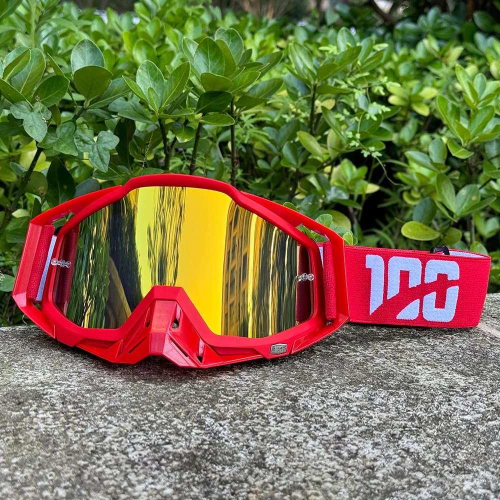Occhiali da moto Occhiali da motocross Casco MX Dirt Bike ATV Sci Sport all'aria aperta Scooter in vetro Googles Maschera Ciclismo