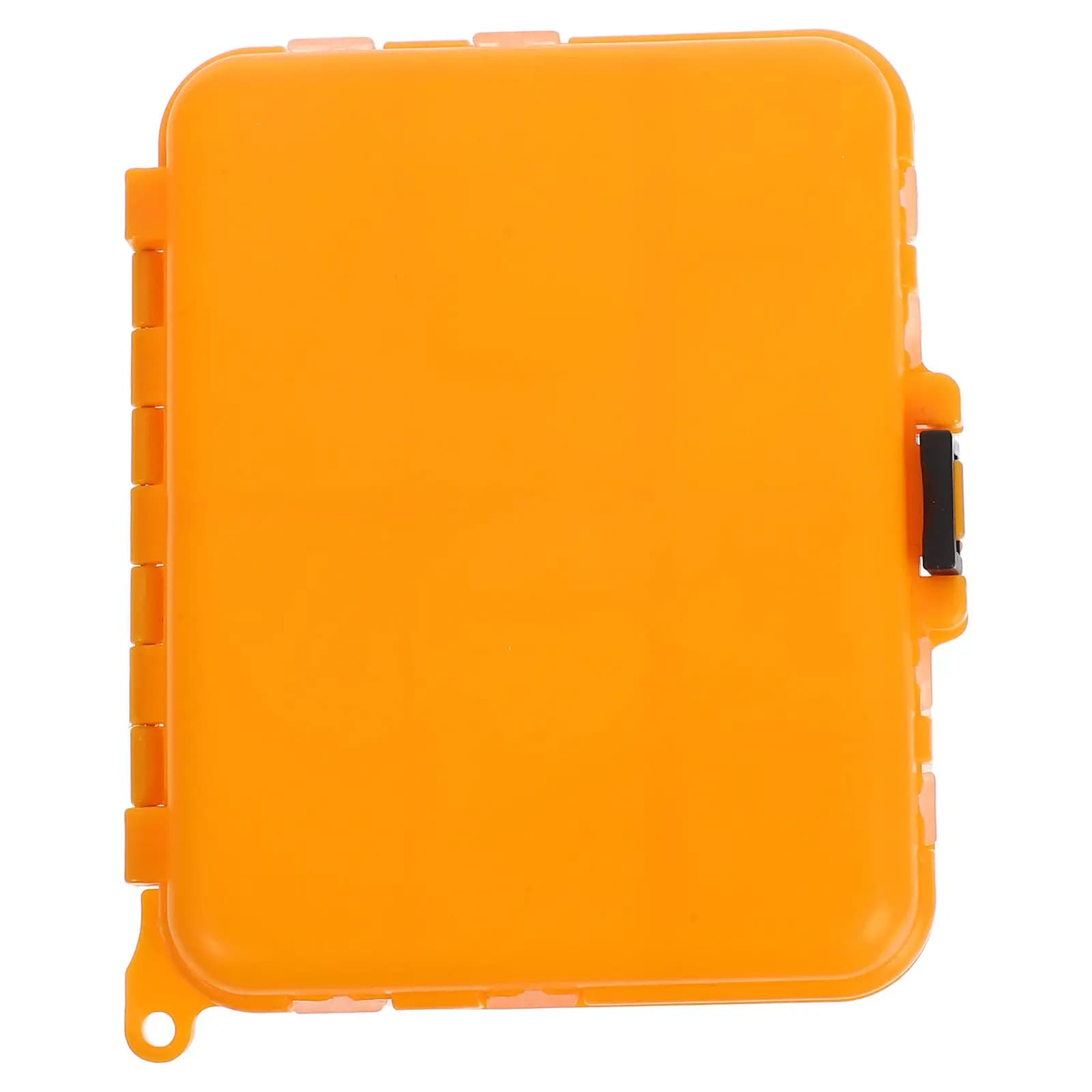 Black Multilayer Fishing Tool Box, Waterproof Portable Container, Organizer for Exterior Fishing Tools