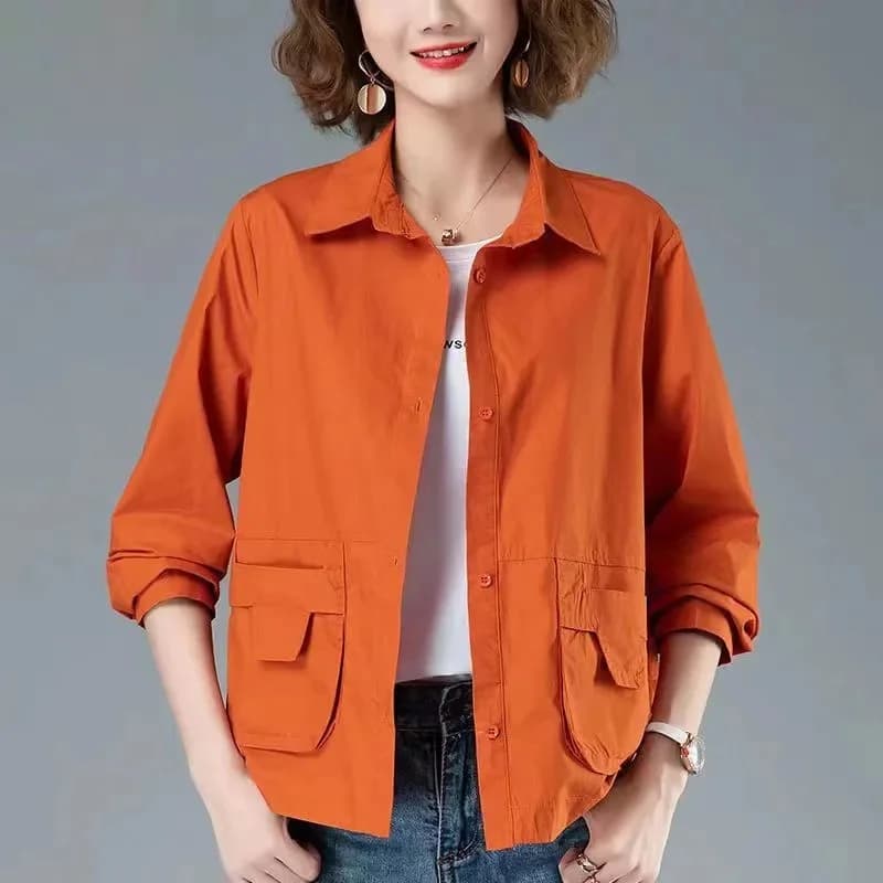 2025 Nuove giacche da donna Primavera Estate Giacca a vento causale Famale Cappotto di base sottile Giacca leggera Capispalla Abbigliamento donna