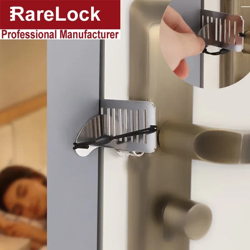 Fermaporta Fermaporta Bullone per porta Supporto per porta antifurto per donna Autoprotezione Forniture da viaggio per la casa Viaggio in hotel