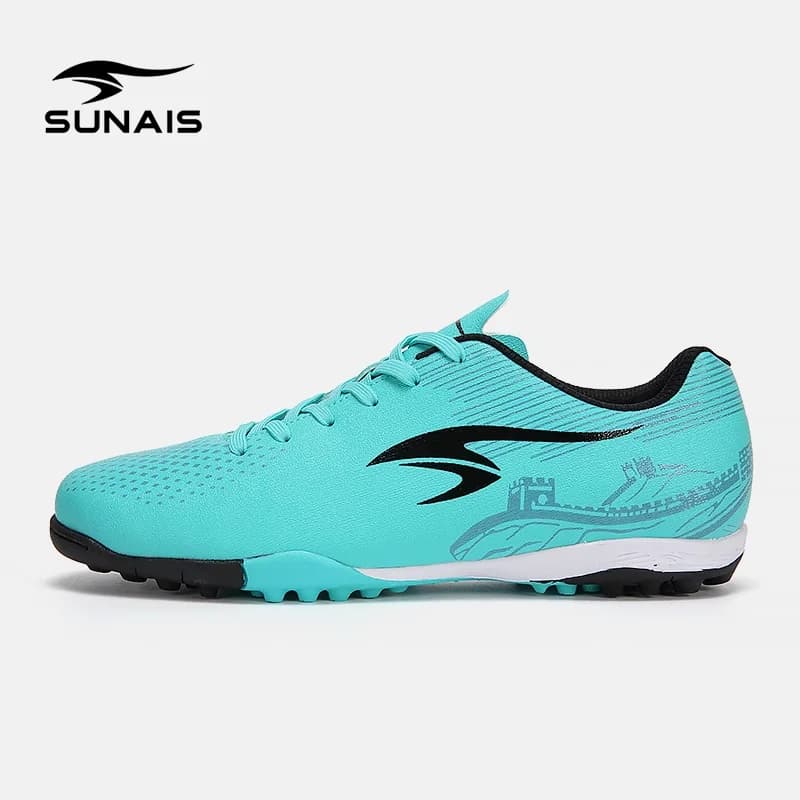 Scarpe da Calcio SUNAIS Leggere per Campi in Erba Sintetica, Supporto alla Caviglia, Ideali per Campi in Plastica/Parchi Scolastici