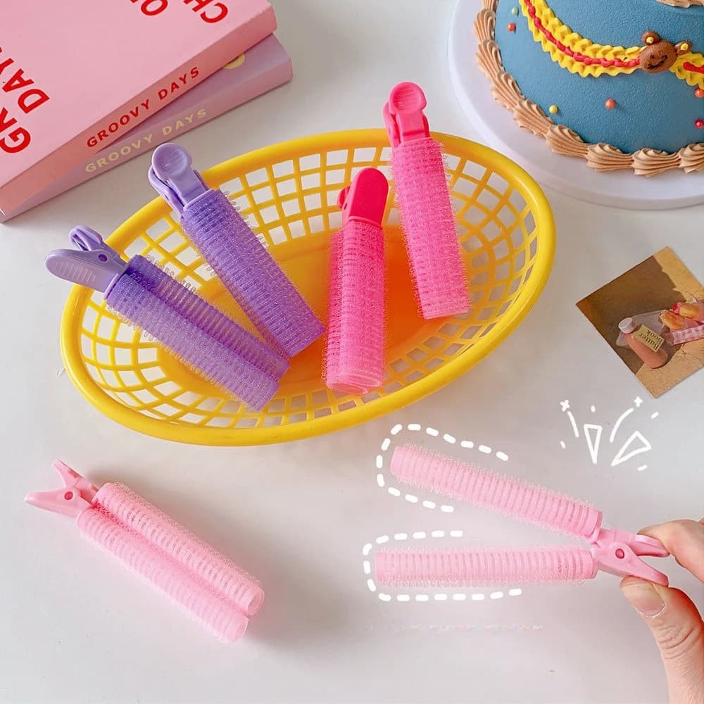 2 clip volumizzanti per radici dei capelli, senza cuciture, per styling facile, clip a forma di otto per fissare la frangia e le mollette per capelli effetto air roll