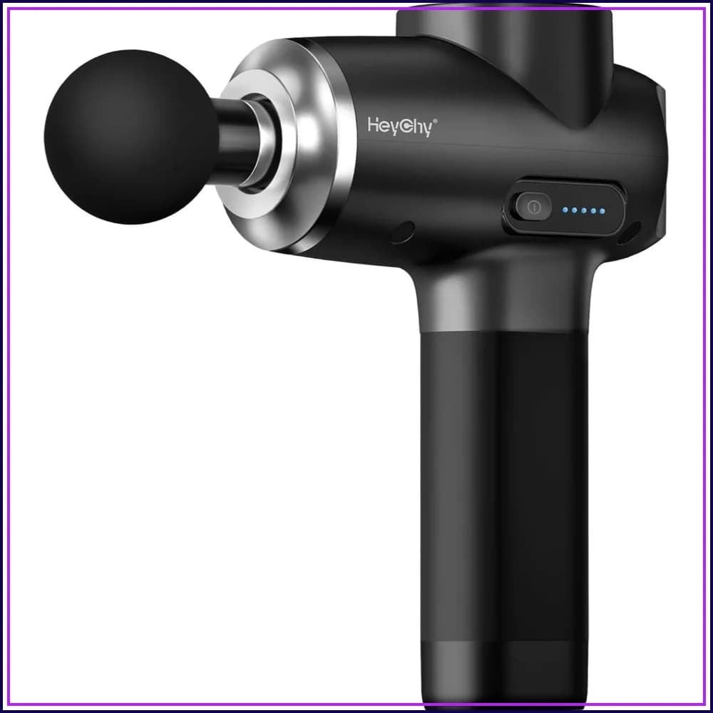 Percussion Massage Gun Deep Tissue, Portable Muscle Massager for Back Neck Relief, 12mm Amplitude for Home Gym Office
