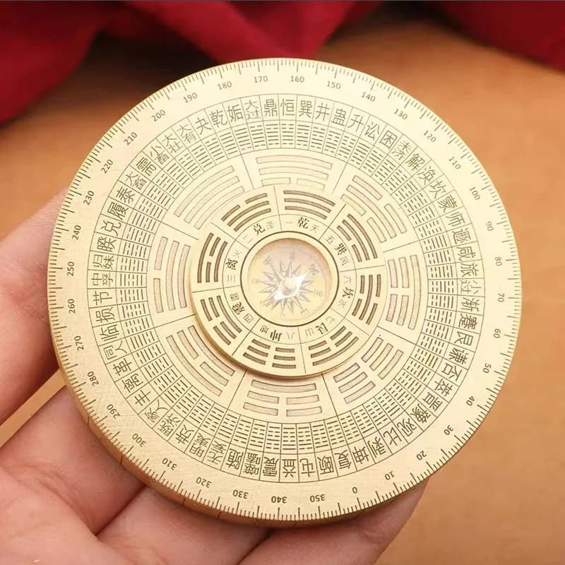 Regalo di decompressione Tai Chi Otto diagrammi Bussola Fidget Spinner Giocattoli per alleviare l'ansia e lo stress per adulti Gadget Edc fantastici