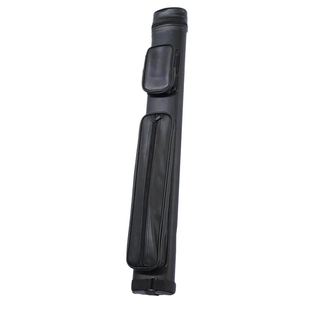 Billiard Cue Stick Storage Case Reinforced Handle Anti Scratch Foldable Pool Cue Bag for Cue Tips Repair Tool