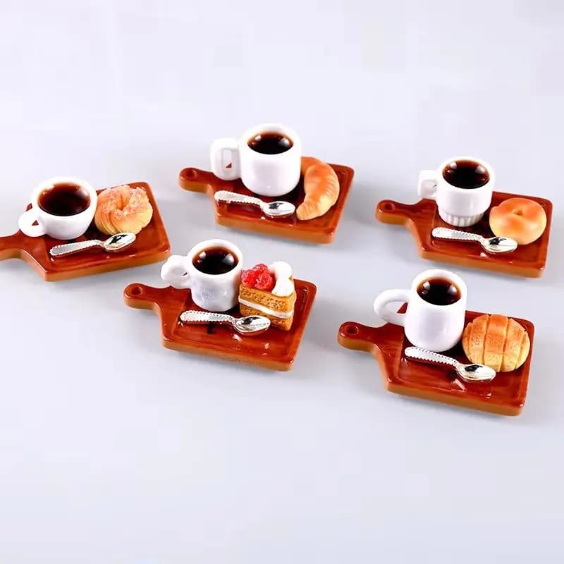 1:12 Casa delle bambole in miniatura in resina Caffè Drink Cup Modello Simulazione Tazza d'acqua per la decorazione della casa delle bambole Accessori Giocattoli Regalo